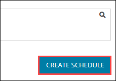 Create Schedule button